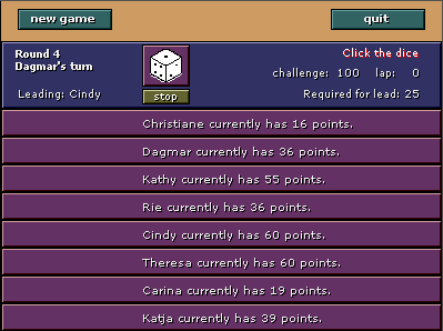 Screenshot of MeanOne game